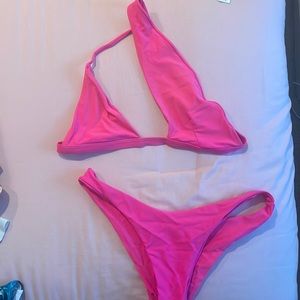 pink bikini